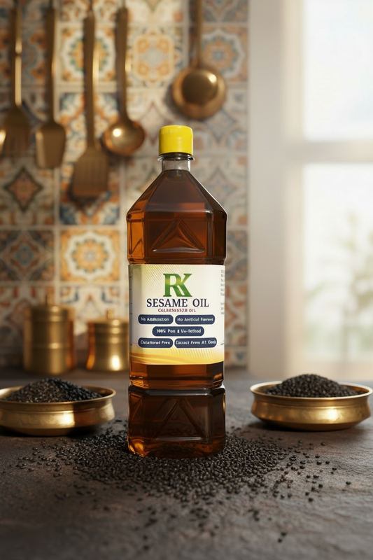 R K Cold Pressed Sesame Oil 1 Ltr